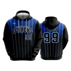 UNISEX FLEECE HOODY DANVILLE-DIAMONDBACKS-2