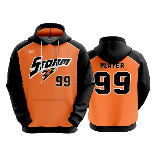 UNISEX FLEECE HOODY STORM-1