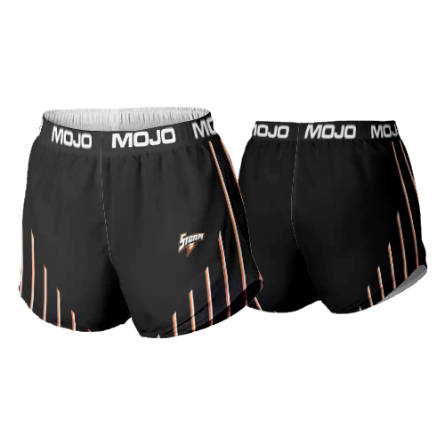 WOMENS MICRO FIBER RUN SHORT STORM-2