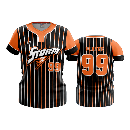 WOMENS NO BUTTON SCOOP NECK STORM-2