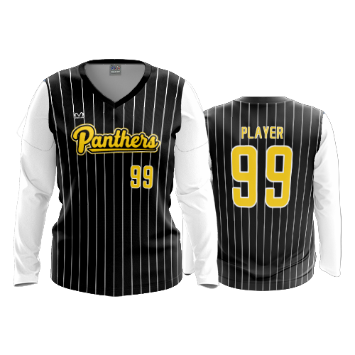 WOMENS V-NECK LONGSLEEVE MIAMI-TRACE-PANTHERS-2