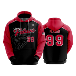 UNISEX FLEECE HOODY FAIRFIELD-UNION-FALCONS-YOUTH-SOFTBALL