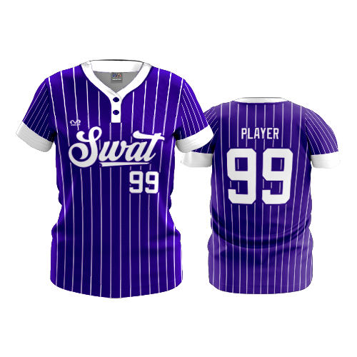 WOMENS 2-BUTTON SCOOP NECK LYCRA MESH OHIO-SWAT-1