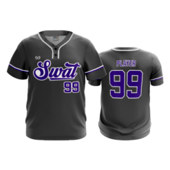 MENS 2-BUTTON SCOOP NECK LYCRA MESH OHIO-SWAT-2