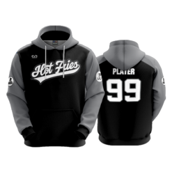 UNISEX FLEECE HOODY HOT-FRIES-1
