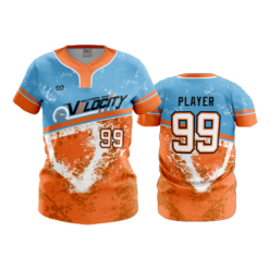 WOMENS NO BUTTON SCOOP NECK SO-VELOCITY-1