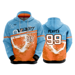 UNISEX FLEECE HOODY SO-VELOCITY-1