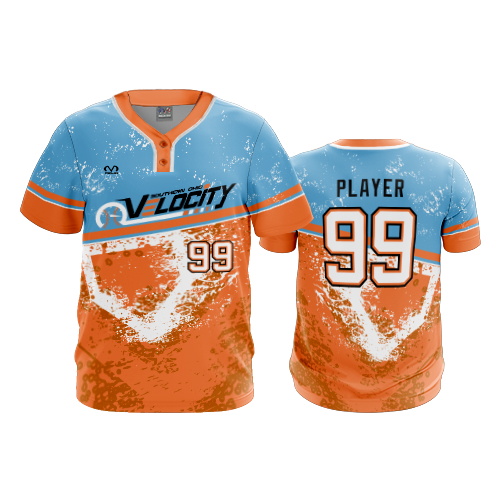 MENS 2-BUTTON SCOOP NECK LYCRA MESH SO-VELOCITY-1