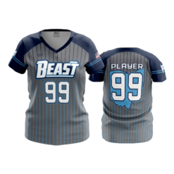 WOMENS V-NECK BEAST-1