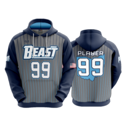 UNISEX FLEECE HOODY BEAST-1