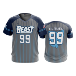 MENS SPORT V-NECK BEAST-1