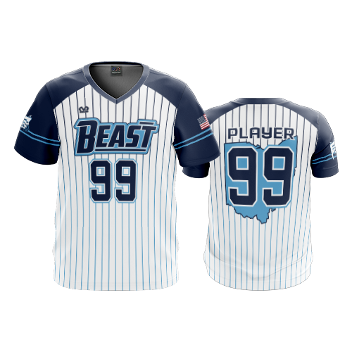 MENS SPORT V-NECK BEAST-2