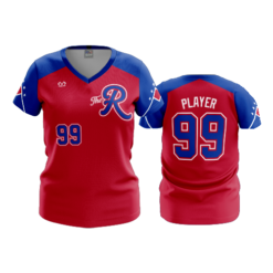 WOMENS V-NECK RAMSTIEN-ROYALS-2