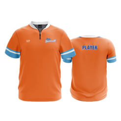 UNISEX QUARTER ZIP MICRO FIBER SHORT SLEEVE LADY-SUMMIT-1