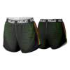 WOMENS MICRO FIBER RUN SHORT DIGESTED-DRAGONS-1