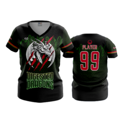 WOMENS V-NECK DIGESTED-DRAGONS-1