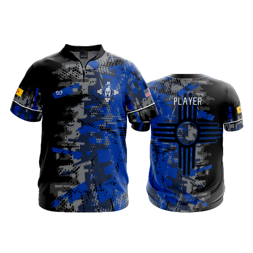 UNISEX QUARTER ZIP MICRO FIBER SHORT SLEEVE NM-TITANS-1