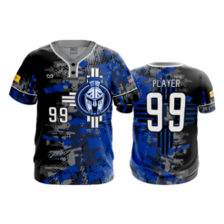 MENS 2-BUTTON SCOOP NECK LYCRA MESH NM-TITANS-1