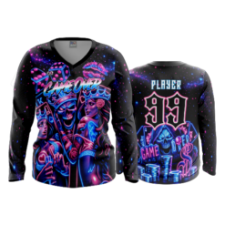 WOMENS V-NECK LONGSLEEVE GAME-OVER