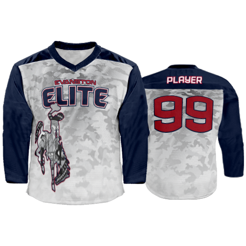 UNISEX HOCKEY V NECK EVANSTON