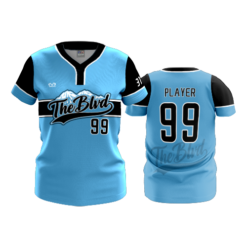 WOMENS 2-BUTTON SCOOP NECK LYCRA MESH THE-BLVD-2