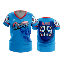 WOMENS V-NECK SANDLOT-CHIEFS-1