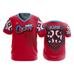 MENS SPORT V-NECK SANDLOT-CHIEFS-2