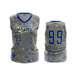 WOMENS V-NECK SLEEVELESS GAHANNA-LIONS-ADD