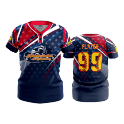 WOMENS 2-BUTTON SCOOP NECK LYCRA MESH MIDNIGHT-HOOKERS-1