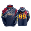 UNISEX FLEECE HOODY MIDNIGHT-HOOKERS-1