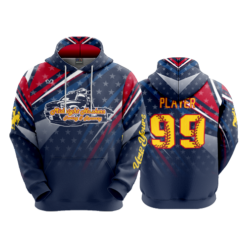 UNISEX FLEECE HOODY MIDNIGHT-HOOKERS-1