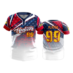 WOMENS 2-BUTTON SCOOP NECK LYCRA MESH MIDNIGHT-HOOKERS-2