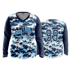 WOMENS V-NECK LONGSLEEVE KY-LEGACY-1