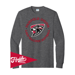 PORT UNISEX LONGSLEEVE TEE FAIRFIELD-FALCONS