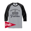 DISTRICT ¾ RAGLAN SLEEVE FAIRFIELD-FALCONS