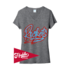 PORT WOMENS V-NECK T-SHIRT RIDEDALE-ROCKETS-FR