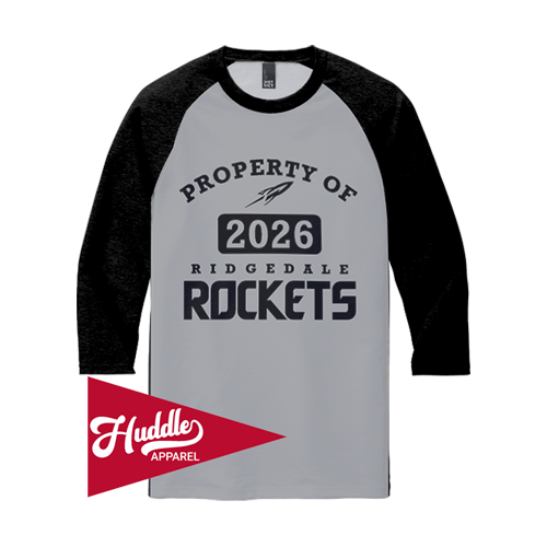 DISTRICT ¾ RAGLAN SLEEVE RIDEDALE-ROCKETS-FR
