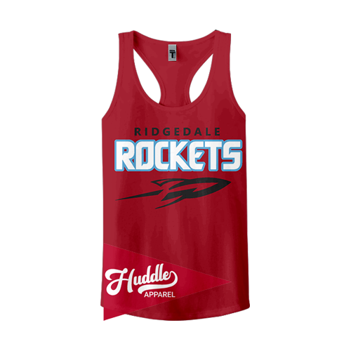 NEXT LEVEL WOMENS RACERBACK RIDEDALE-ROCKETS-FR