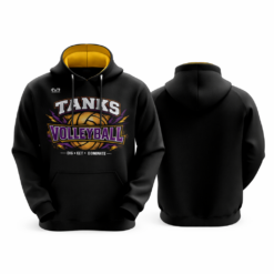 4107 UNISEX FLEECE HOODY