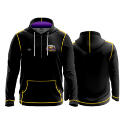 MENS QUARTER LONG ZIP GHOST HOODY UNIOTO-VOLLEYBALL-SPIRIT