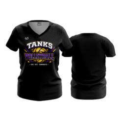 WOMENS V-NECK UNIOTO-VOLLEYBALL-SPIRIT