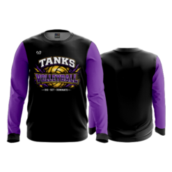 MENS SPORT CREW NECK LONGSLEEVE UNIOTO-VOLLEYBALL-SPIRIT