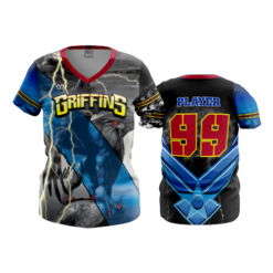 WOMENS V-NECK GRIFFINS-REMAKE