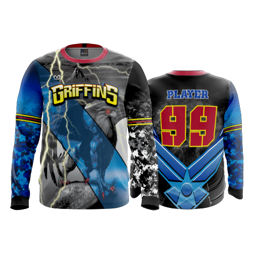 MENS SPORT CREW NECK LONGSLEEVE GRIFFINS-REMAKE
