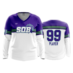 WOMENS V-NECK LONGSLEEVE SO-SWARM-2026