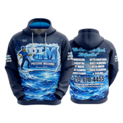 UNISEX FLEECE HOODY PTM-PRESSURE-WASHING-FIX