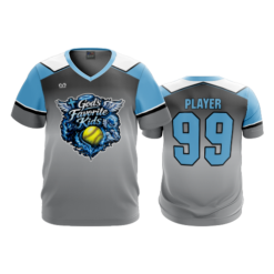 MENS SPORT V-NECK GODS-FAVORITE-KIDS-2