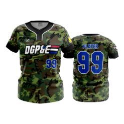 WOMENS NO BUTTON SCOOP NECK DGP&E-GI-JOE