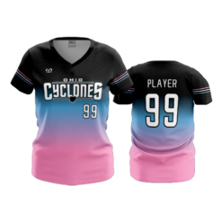 WOMENS V-NECK OHIO-CYCLONES-1