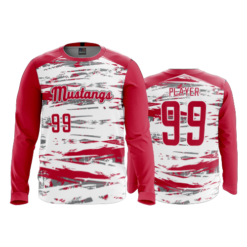 MENS SPORT CREW NECK LONGSLEEVE WESTFALL-MUSTANGS-FP